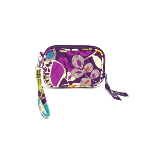 Vera Bradley Plum Crazy Wristlet - Picture 2 of 10